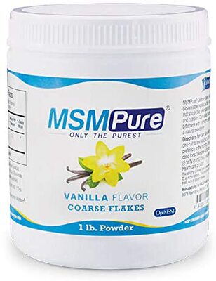 Kala Health MSMPure Vanilla Flavored, Coarse Powder Flakes