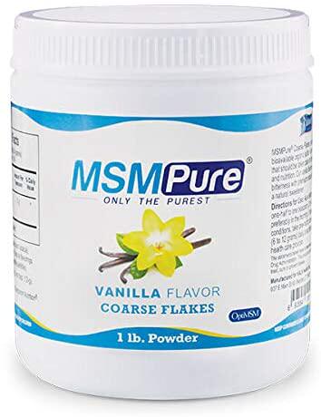 Kala Health MSMPure Vanilla Flavored, Coarse Powder Flakes