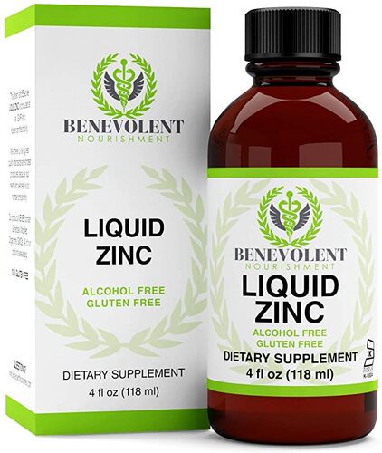 美国代购Zinc Supplement with Organic Elderberry Fruit & Herb