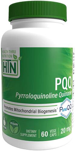 PQQ 20mg 60 Vegecaps Pyrroloquinoline Quinone Non