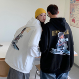 春装印花宽松连帽卫衣情侣装oversizes帽衫春秋外套男撞815-HM189，男装卫衣，星座716A-1（原星座815）