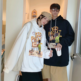 情侣装宽松连帽卫衣oversizes时尚印花帽衫男女外套815-HM188P48，男装卫衣，星座716A-1（原星座815）