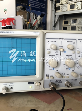 二手模拟示波器 双踪20M/50M 原装固纬 GOS-622G/652G