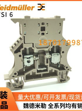 原装正品 魏德米勒 熔断器端子 WSI 6 1011000000 保险丝端子