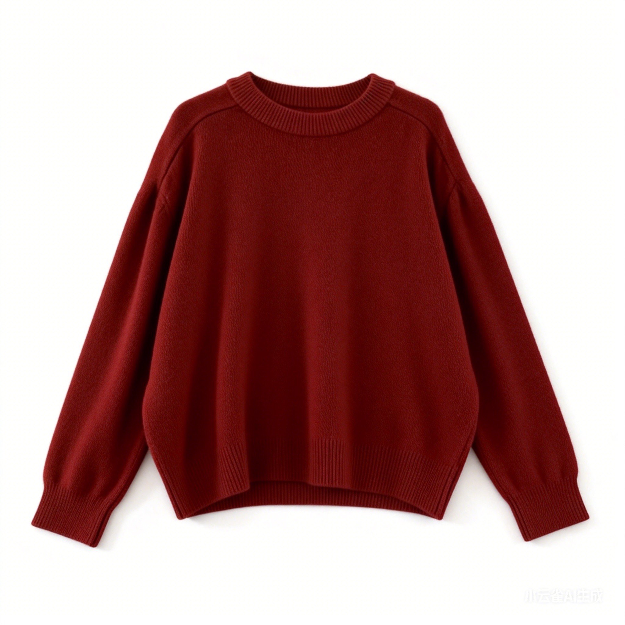 北极绒纯色保暖毛衣秋冬宽松显瘦休闲圆领长袖针织衫休闲风套头,女装/女士精品,毛针织衫,淘宝优惠券,粉丝福利购,淘宝优惠卷