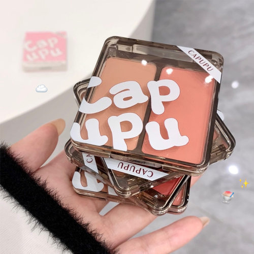 CAPUPU双色腮红自然低饱和淡颜