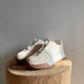 厚底复古德训鞋 女白色休闲运动鞋 舒适阿甘鞋 出口外贸大码 女鞋