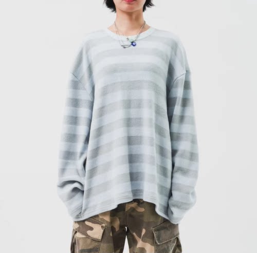 FleeceStripeLongsleeve