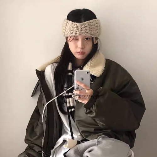 韩国代购设计师发带女款