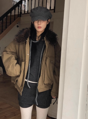 韩国代购25F/W ANGORA MADOROS HAT 帽子