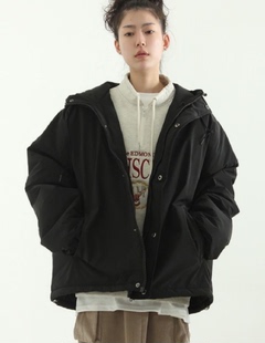 oversize hood jumper 夹棉连帽外套 韩国代购 unisex 22F