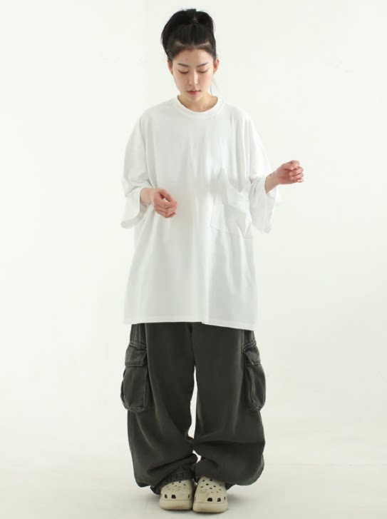 pocketcottonhalftee