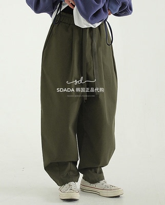 韩国代购长裤休闲裤宽松