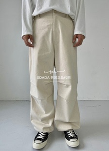 BALLOON FIELD PANTS 男女 韩国代购 设计师宽松长裤 22A