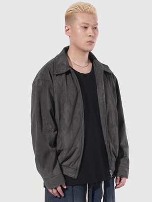 SuedeZipJacket[3color]