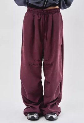 宽松风垂感休闲长裤韩国代购