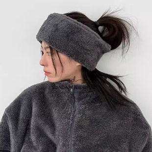 25F band hair 设计师毛绒发带 fur 韩国代购