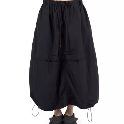 韩国代购25S/S NYLON BALLOON SKIRT 尼龙宽松气球裙