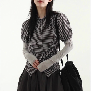 韩国代购25S/S paper dumpling bag 单肩包 手提包