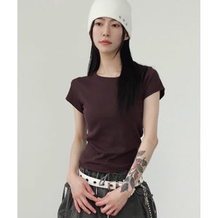 tee 女款 T恤 短袖 half golgi minimal 25S 韩国代购