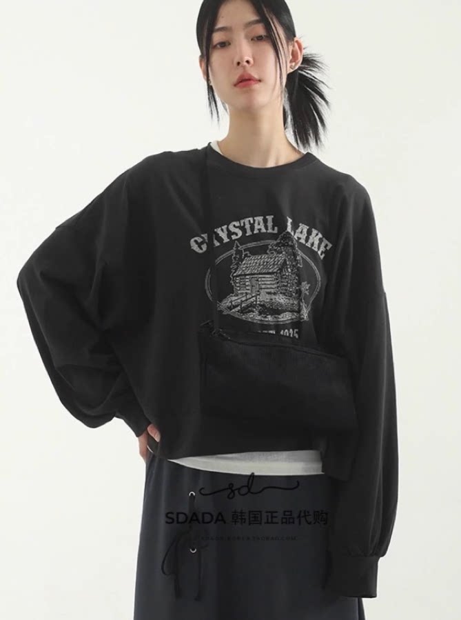 CRYSTALprintedcottontee