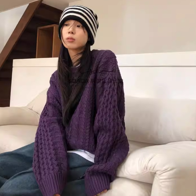 韩国代购25F/W STRIPE SHIRRING BEANIE 条纹针织冷帽