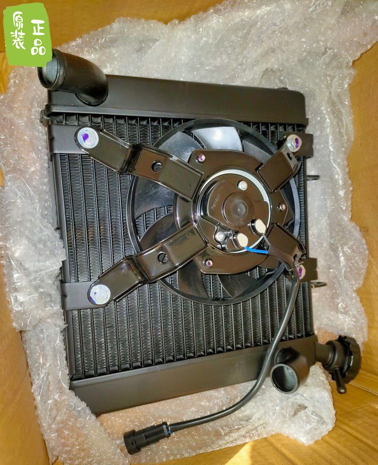幼狮原厂配件 BJ500 水箱 风扇冷却箱 散热器总成
