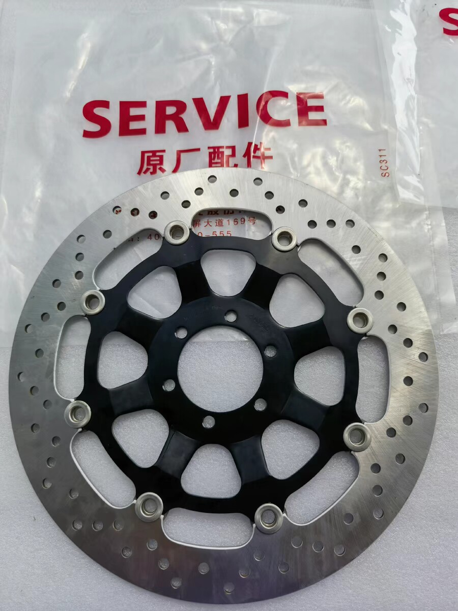 钱江赛600rs赛800赛800rs原装进口SUNSTAR前刹车盘 轻量化刹车盘