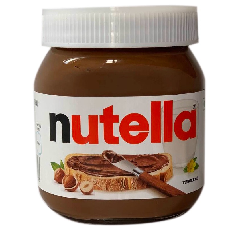 费列罗nutella能多益 进口榛果子巧克力酱 可可酱350g 烘培酱