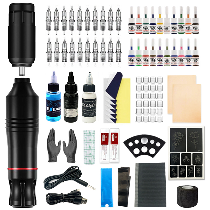 夏安笔罗伯特无线电源纹身笔