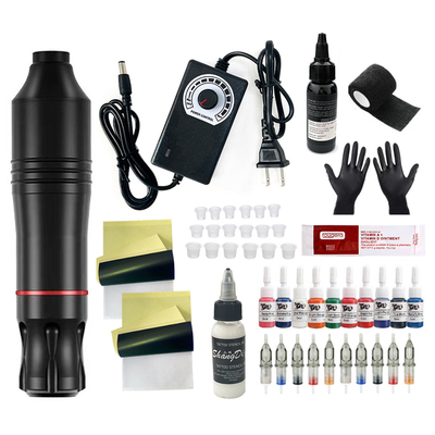 纹身机套装马达纹身笔一体机