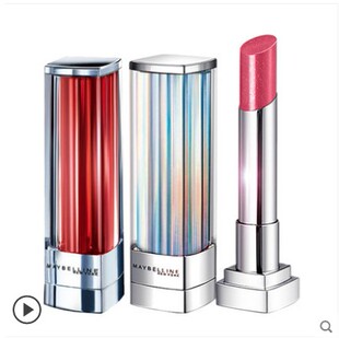 美宝莲星钻小灯管纵情耀唇膏绝色持久SRD43新日期盒装专柜正品一