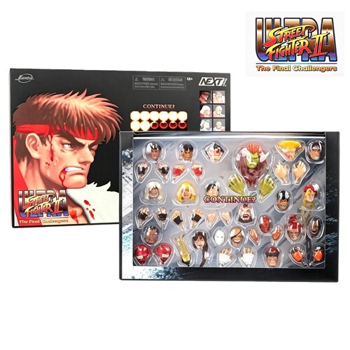 JADA TOYS街头霸王杀意波动拳 豪鬼 1/12可动 6寸可动人偶手办