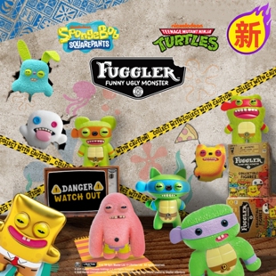 放克牙宝萌牙怪兽系列盲盒手办丑萌潮玩摆件玩具 Fuggler官方正版
