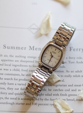 Casio正品卡西欧手表女时尚金属石英白领小方表女士LTP-1169D-7A