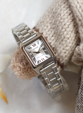 casio卡西欧罗马数字复古学生石英防水女表LTP-V007D-7B 1B 7E