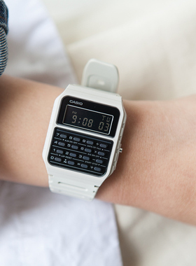 卡西欧CASIO手表绝命毒师同款计算器防水男女表CA-53WF-8B 2B 3B