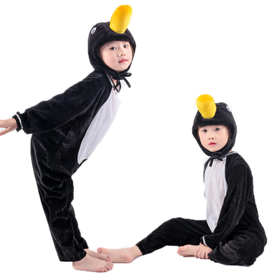 企鹅演出服儿童服装幼儿园宝宝海洋生物装扮小动物表演服童话剧男