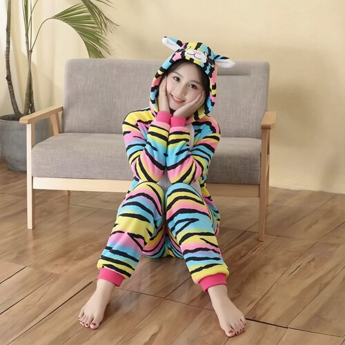 元旦儿童小猫演出服虎猫cos服女9