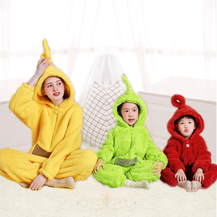 幼儿园派对演出服天线宝宝cos服儿童人偶服小波拉拉迪西装扮成人5