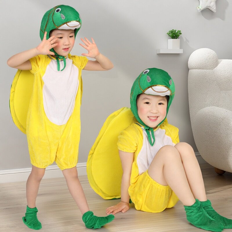 幼儿园龟兔赛跑演出服舞台剧乌龟