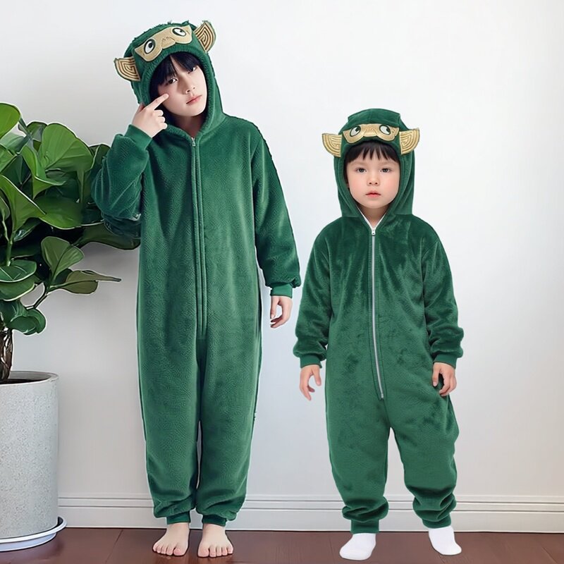 万圣节装扮哪吒门神结界兽衣服冬