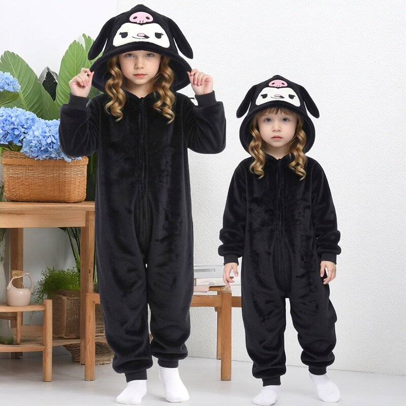 万圣节儿童库洛米衣服女孩派对秋