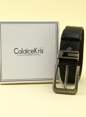 【萌萌专属】商务休闲针扣款可调节腰带CK2218