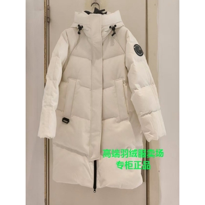 2025冬新款女极寒鹅绒中长款防寒加厚户外羽绒服B250242304