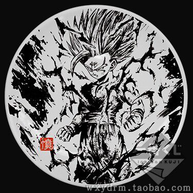 龙珠超 一番赏 超战士列传 I赏 小碟子 巴达克悟吉塔悟天克斯悟空