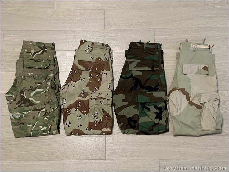 美军 军版 三沙 四丛 六沙 军裤,英军pcs版mtp迷彩战术长裤 xss