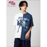 graniph 正品 jojo的奇妙冒险 宽松落肩休闲款全棉短袖T恤 特价！