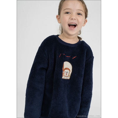 graniph 正品 面包小偷 神秘的面包小子 绒衫卫衣抓绒外套 很柔软