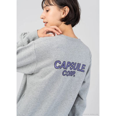 岛国潮牌 graniph 布尔玛的龙珠胶囊公司 毛圈卫衣 男女同款
